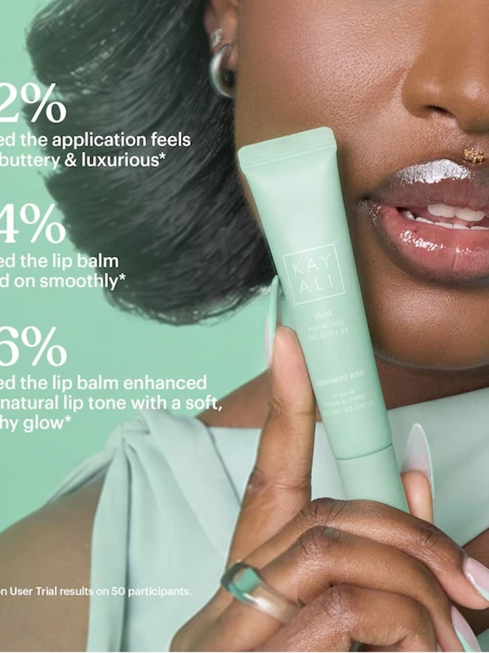KAYALI Yum Cashmere Kiss Hydrating Lip Balm-PRICE FIRM - Picture 12 of 12